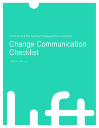 PDF of Change Communication Checklist